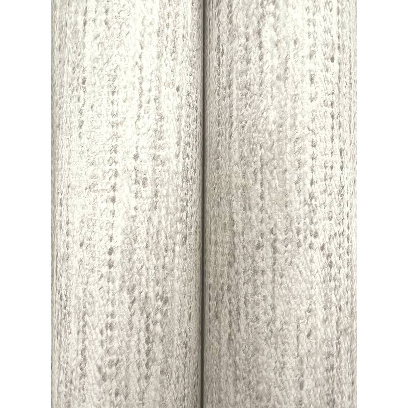 Wool Texture Light Grey Wallpaper