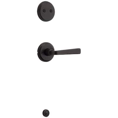 Kwikset 973TDL Trafford Lever Dummy Interior Pack with Round Rose for