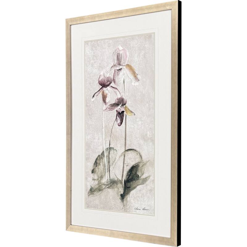 Paragon Purple Dancing Orchid II Framed Art