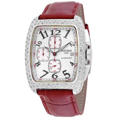 Locman Women's Diamond Classic Mother of Pearl Dial Watch - 487MOPBK2DC/RD - Mother of Pearl - 6 (36)
