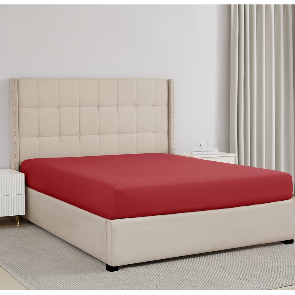 Vilano Extra Deep Pocket Fitted Bed Sheet , 2 pack, Fitted Sheet Only, Bed Sheet Seperates