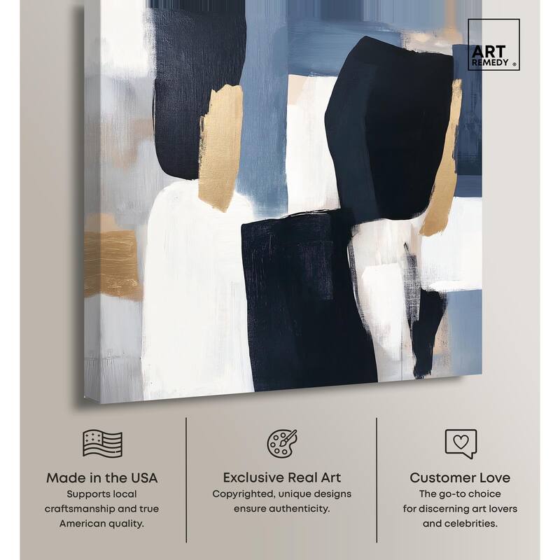 Assembled Color Pallete I Canvas by Art Remedy, Gallery Wrapped