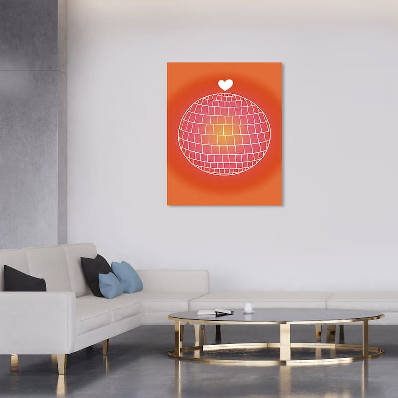 Wynwood Studio Canvas Education and Office Builders of this Planet Orange Modern & Contemporary Wall Art Canvas Print - 30 x 36