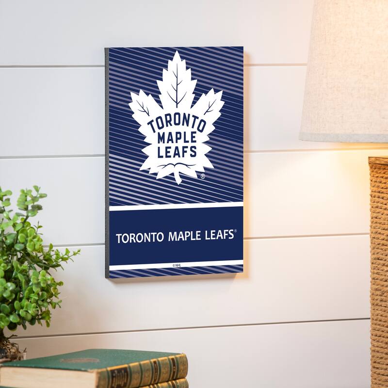 Toronto Maple Leafs Foam Core Wall Decor - Silver