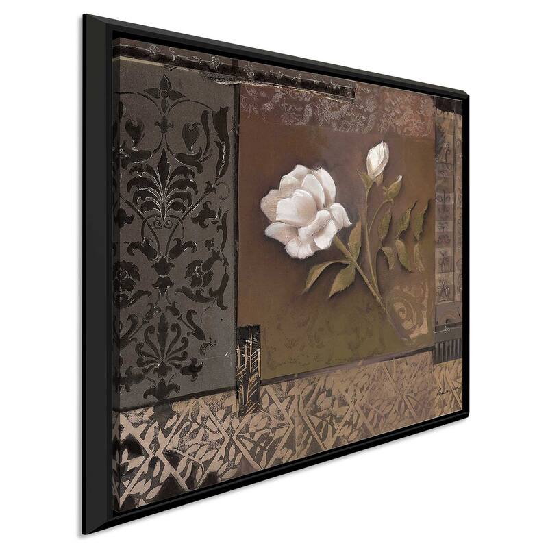 "Rose Tapestry II" Print on Floating Canvas