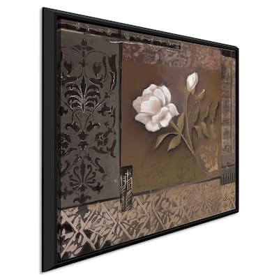 "Rose Tapestry II" Print on Floating Canvas
