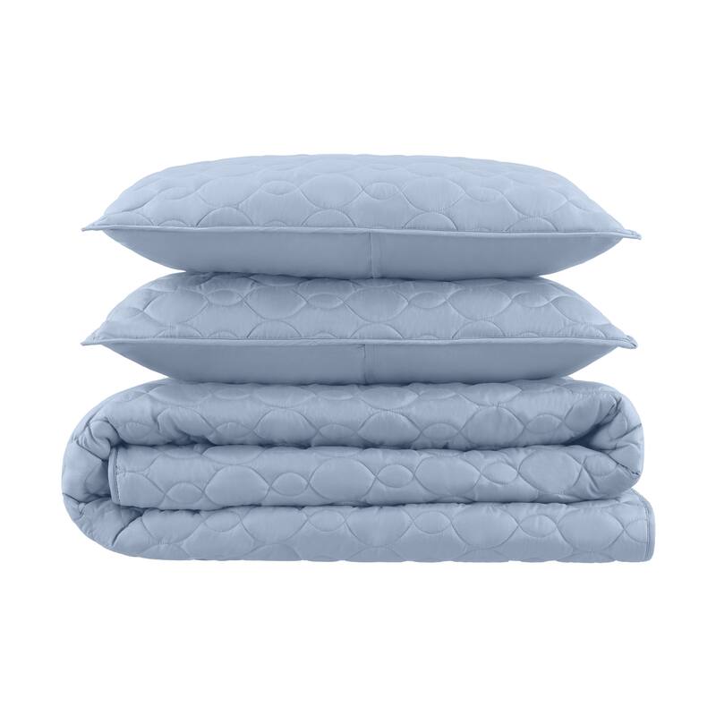 Serta Simply Comfort Solid Quilt Set