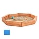 preview thumbnail 6 of 40, Sandbox with Cover for Outdoor Backyard, Beach, Park, Gift for Boys Girls Ages 3-12 45.6 x 45.6 x 8.2 in