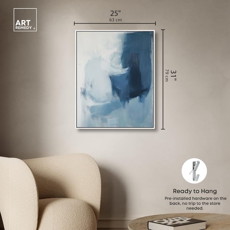 Glacial Reflections II Canvas by Art Remedy