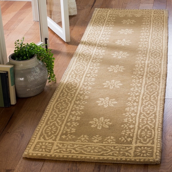 Spud Safavieh Martha Stewart Collection MSR4538C Handmade Gracious Garden Wool Area Rug 8' x 10' Spud Safavieh Martha Stewart Collection MSR4538C Handmade Gracious Garden Wool Area Rug 8' x 10'