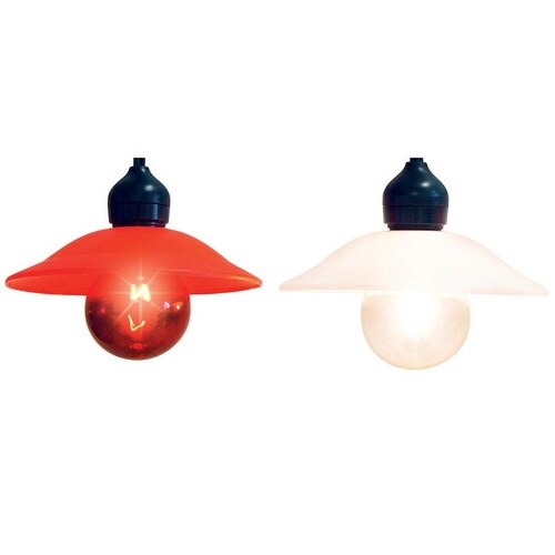 Shop Celebrations G24g4n11 G50 Drop Cord Light Set Orange White