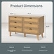 preview thumbnail 19 of 36, Rattan Drawer Accent Storage Cabinet for Living Room
