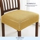 preview thumbnail 9 of 51, Subrtex 2 PCS Stretch Dining Chair Seat Cover Elastic Cushion Covers