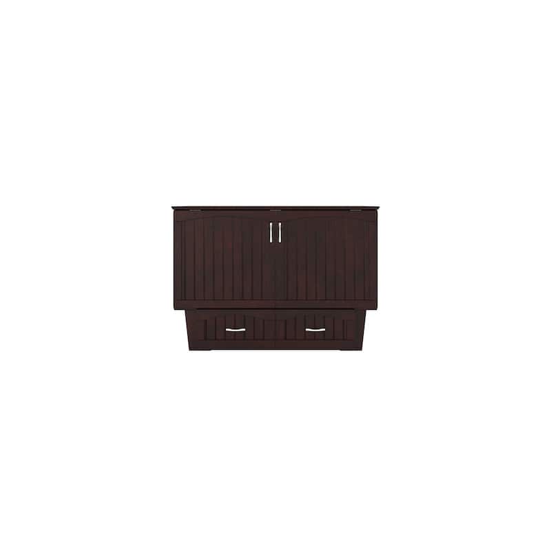 Murphy Bed Chest - Storage Drawer & USB Charger - Space Saving Furniture