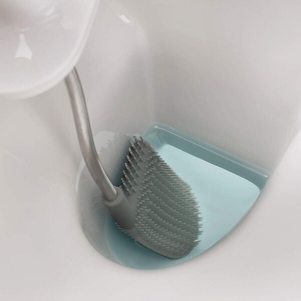 flexible toilet brush