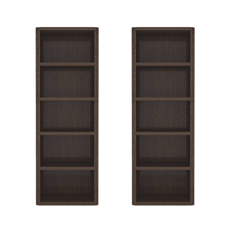 Manhattan Comfort Rivington Modern 28 Inch Open Bookcase