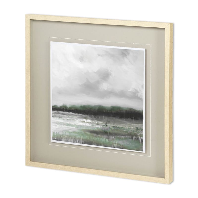 Edge of Bay ALT V4 Framed Art Print