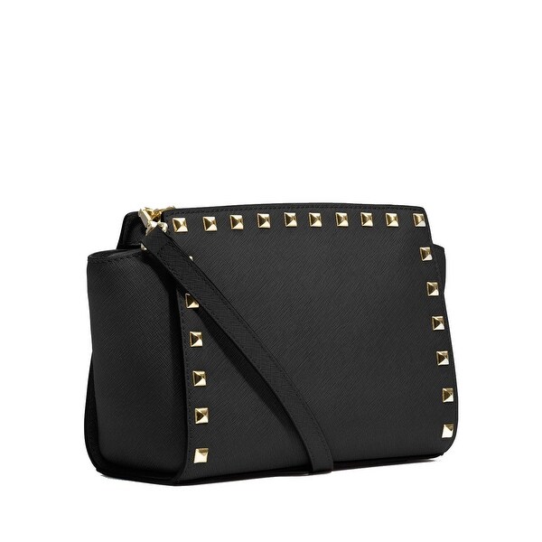 michael kors selma studded crossbody