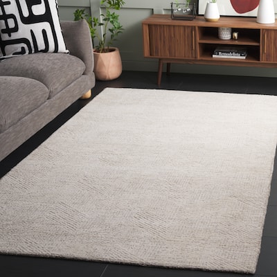 SAFAVIEH Handmade Abstract Arnþridur Contemporary Wool Rug
