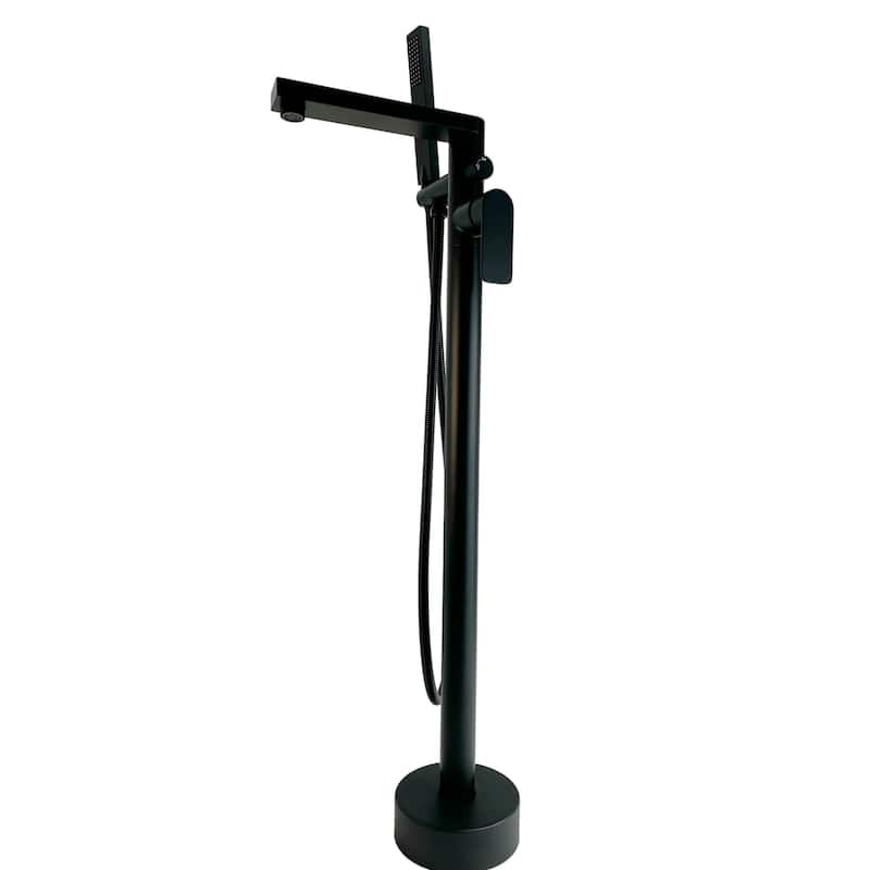 Venus Square Head Tub Filler Faucet with Handshower