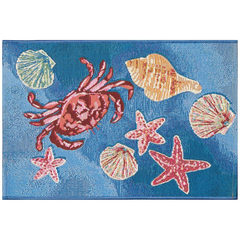 Liora Manne Esencia Shell We Dance Indoor/Outdoor Mat - 2'5" x 3'11"