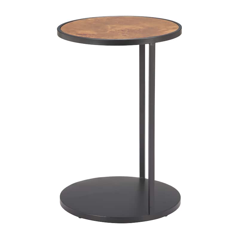 Nodo Side Table Brown & Black