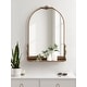 preview thumbnail 6 of 16, Kate and Laurel Myrcelle Arched Wall Mirror with Shelf