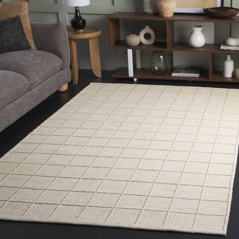 SAFAVIEH Handmade Natura Lyka Transitional Wool Rug