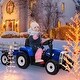 preview thumbnail 25 of 38, Kids Battery Powered Electric Tractor with Parent Remote Control & Trailer