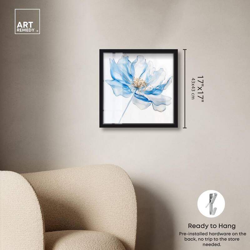 Glacier Ghost Blossom Shadowbox by Art Remedy