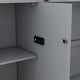 preview thumbnail 10 of 22, Queen Size Wood Murphy Bed with Shelves,Wall Bed with Drawers and USB Ports