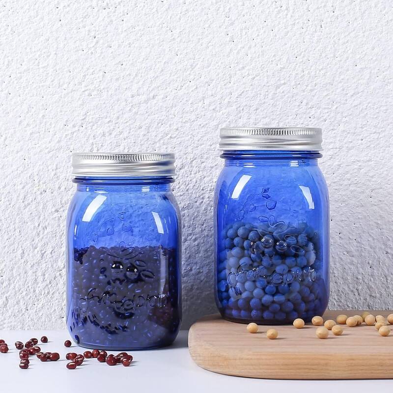Blue Jars with Lids Bed Bath & Beyond 39467143