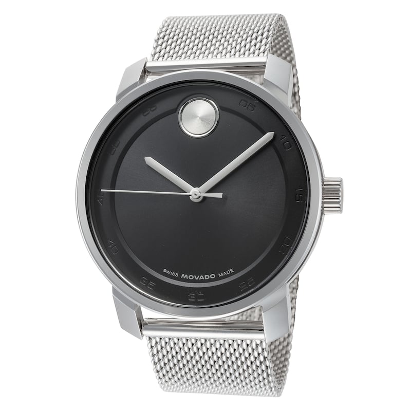 Movado Men's Bold 41mm Quartz Watch 3600958 - Silver - N/A