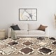 preview thumbnail 32 of 160, Superior Viking Contemporary Geometric Trellis Indoor Runner or Area Rug 2' 7" x 10' - Ivory
