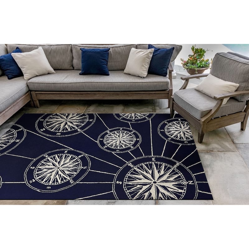 Liora Manne Frontporch Compass Indoor/Outdoor Mat