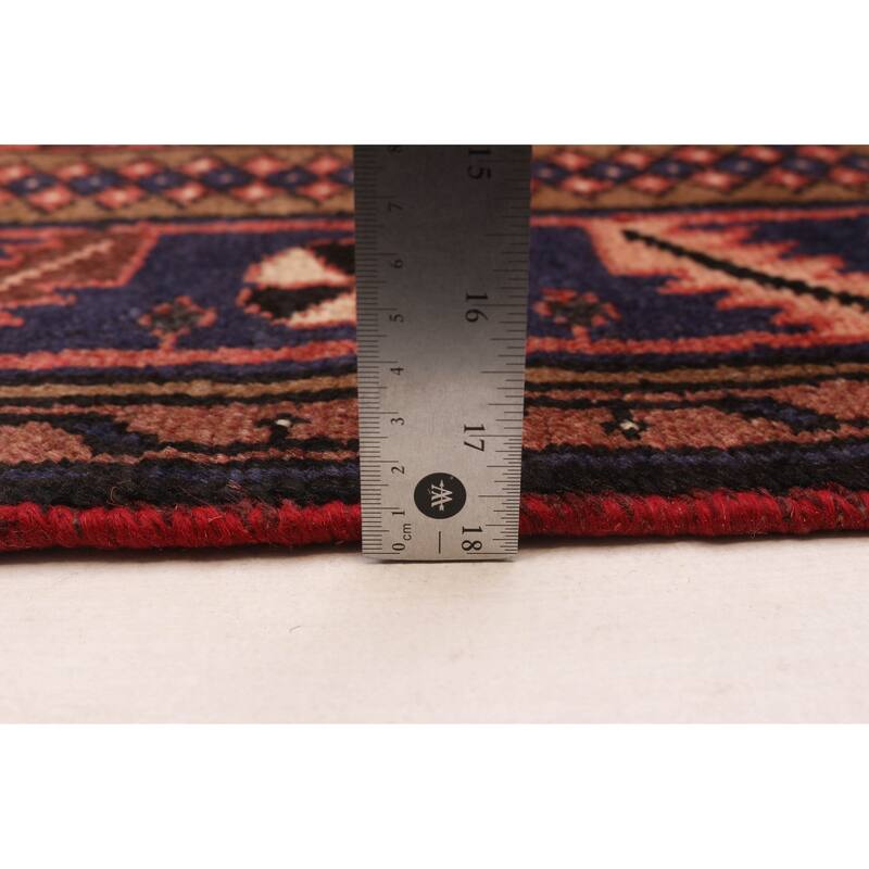 ECARPETGALLERY Hand-knotted Andelz Copper Wool Rug - 3'8 x 7'1