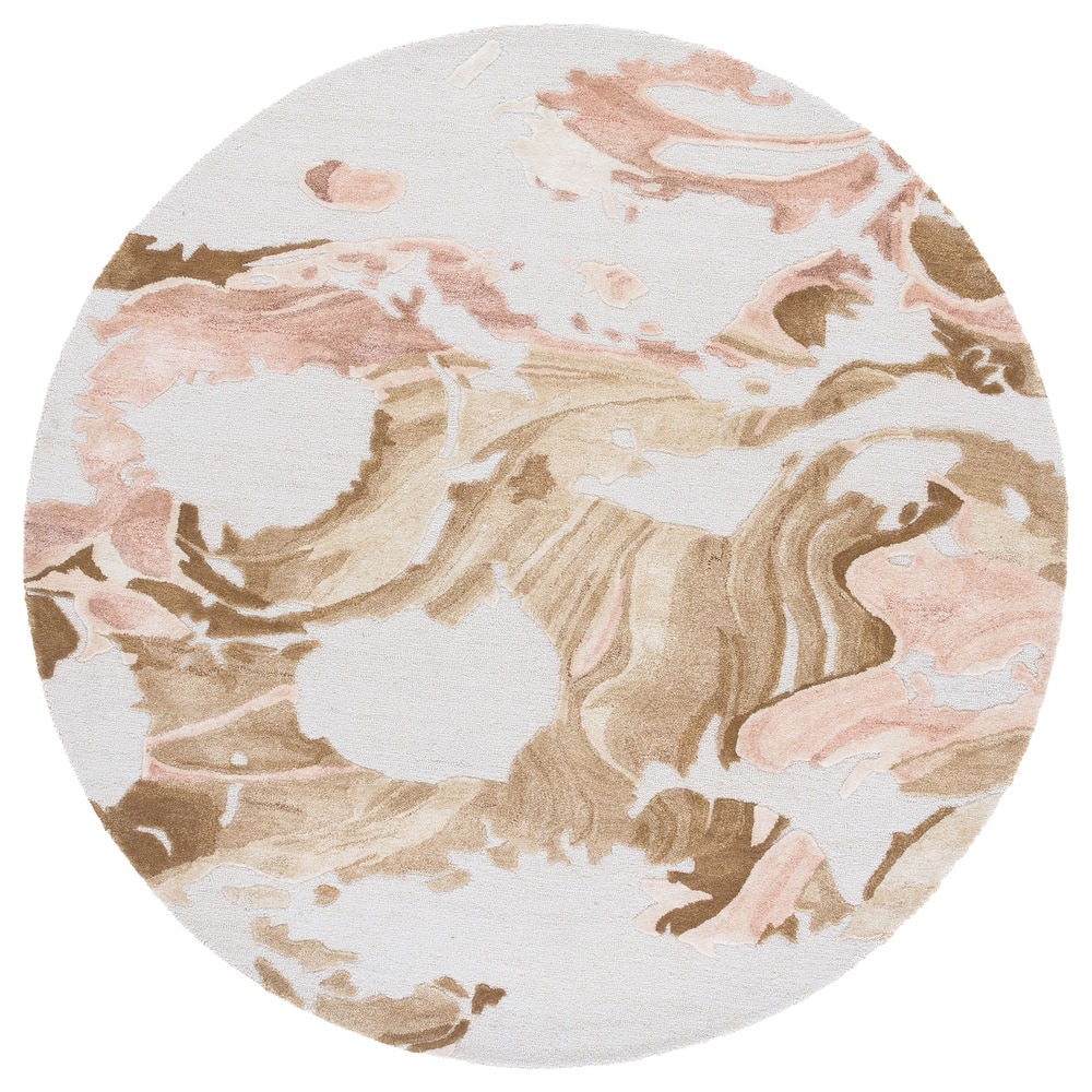 SAFAVIEH Handmade Fifth Avenue Ikuko Mid-Century Modern Wool Rug