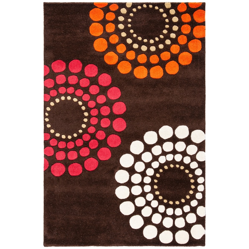 SAFAVIEH Handmade Soho Caroline Floral N.Z. Wool Rug