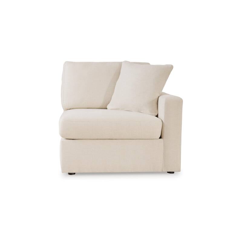 Signature Design by Ashley Modmax Beige 6-Piece Sectional with Audio Console - 107"W x 124"D x 36"H