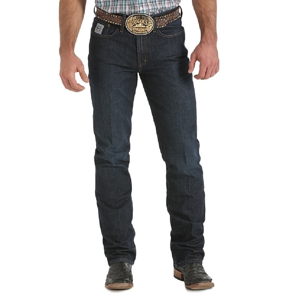 cinch silver label dark wash jeans