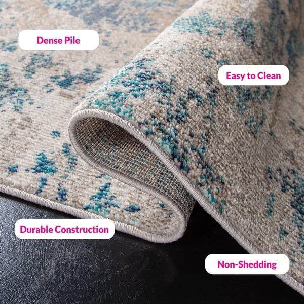 SAFAVIEH Madison Memnuna Modern Abstract Rug