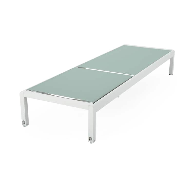Cape Coral Kd Chaise Lounge Wht(Mp2)