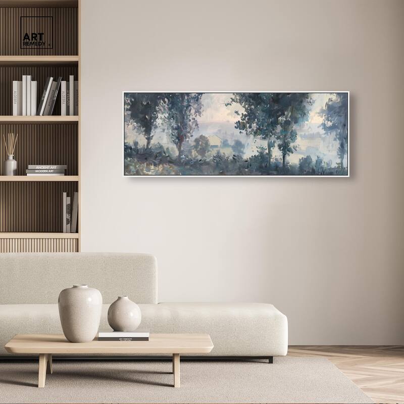 Early Morning Panoramic Canvas by Art Remedy