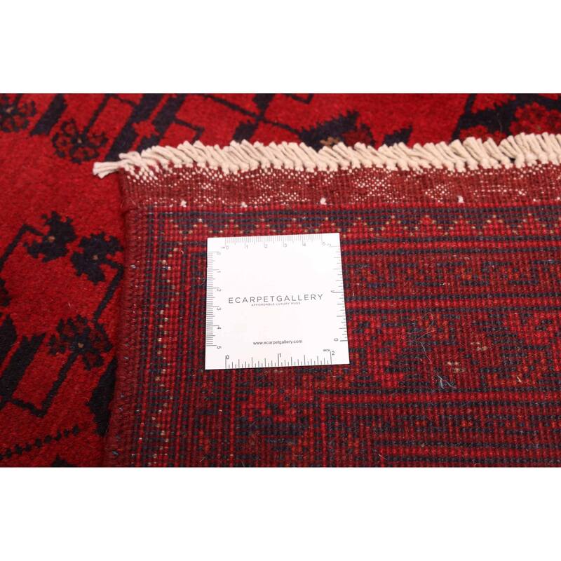 ECARPETGALLERY Hand-knotted Finest Khal Mohammadi Red Wool Rug - 10'0 x 12'10