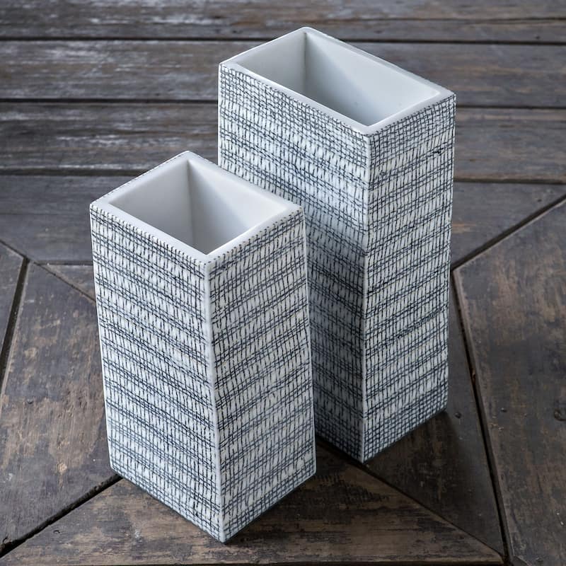 Uttermost Nomad Rectangular Vases (Set of 2)