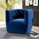 preview thumbnail 11 of 40, Luxor Mid Century Modern Swivel Accent Comfy Chair