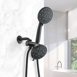 YASINU 7 Function Dual 2 in 1 Shower Handheld Showerhead & Rain Shower Combo
