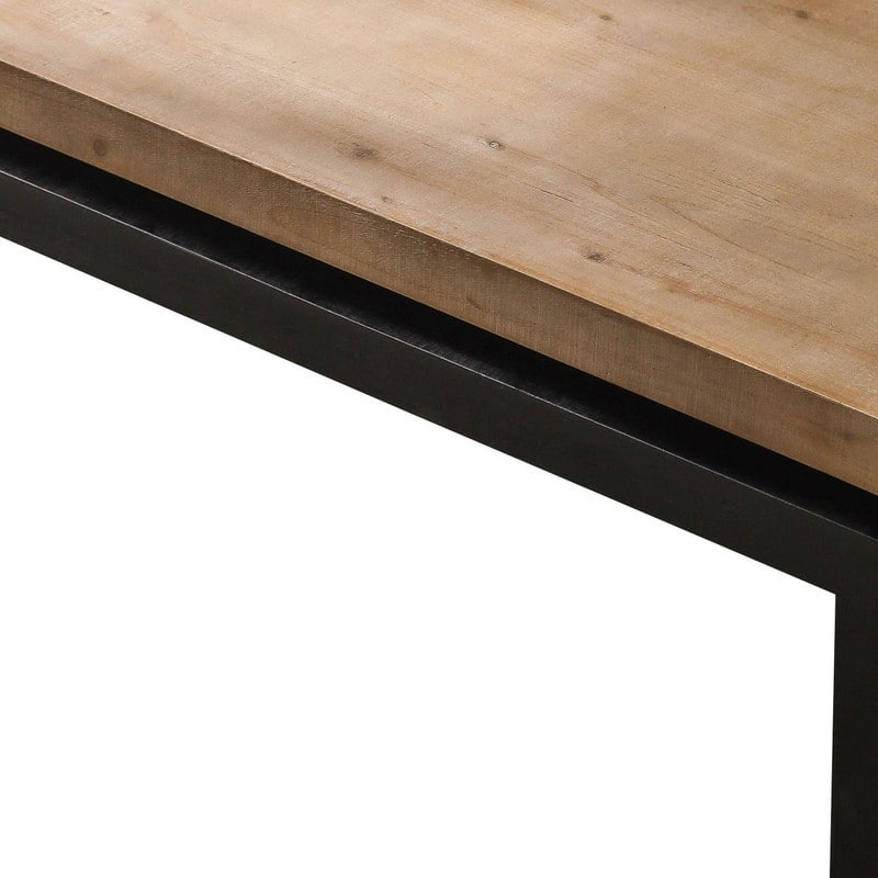 Modern 47.6"W Wood Coffee Table with Sleek Floating Top Design for Stylish Living Room Decor