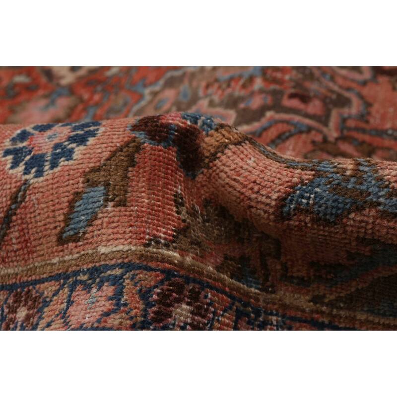 ECARPETGALLERY Hand-knotted Antalya Vintage Dark Copper Wool Rug - 9'10 x 12'2