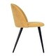 preview thumbnail 98 of 176, Homy Casa Mid-Century Modern Fabric Dining Chairs (Set of 2)